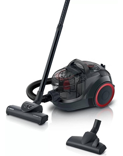 Пылесос Bosch Serie 4 BGS21WPOW 2 кВт, 2 л, 7 м, черный (BGS21WPOW)