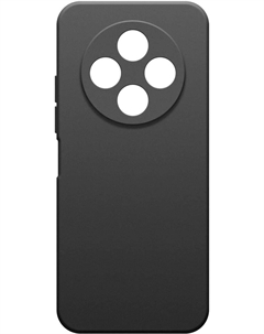 Чехол-накладка BoraSCO для смартфона TECNO Spark 30C, силикон, черный (73729) Borasco