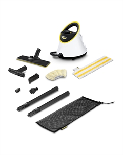 Пароочиститель KARCHER SC 2 Deluxe 1.5 кВт, белый (1.513-400.0) Karcher