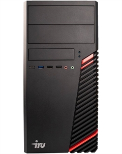 Системный блок IRU Office 310H6SM, Intel Core 5 12400 2.5 ГГц, 8Gb RAM, 256Gb SSD, W11Pro, черный (1911885) Iru