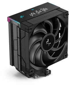 Кулер для процессора AK400 DIGITAL PRO для Socket/115x/1200/1700/1851/AM4/AM5, 120 мм, 1750rpm, 25 дБА, 220 Вт, 4-pin PWM, Al+Cu, ARGB (R-AK400-BKAPMN-G) Deepcool