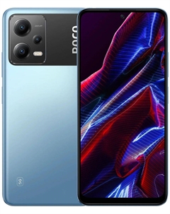 Смартфон POCO X5 5G, 6.67" 2400x1080 AMOLED, Qualcomm Snapdragon 695, 8Gb RAM, 256Gb, 3G/4G/5G, NFC, Wi-Fi, BT, 3xCam, 2-Sim, 5000 мА⋅ч, USB Type-C, Android 12, синий (45020/45045) Poco