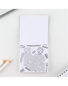 Подарочный набор, блокнот 9×9 см 60 л., восковые мелки 4 шт. Artfox