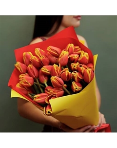 35 тюльпанов ДЕНМАРК Букетная лавка