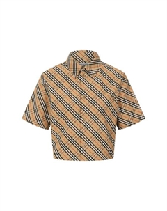 Хлопковая рубашка Burberry