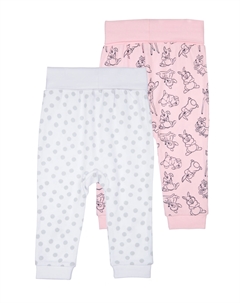 Ползунки детские трикотажные для девочек, 2 шт в комплекте Playtoday newborn-baby