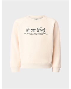 Свитшот с принтом "New York" на флисе Sporty & rich