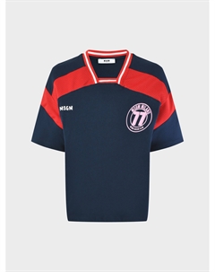 Футболка в спортивном стиле Msgm