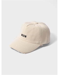 Бейсболка с черным логотипом Msgm