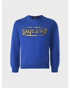 Свитшот с желтым лого Dsquared2