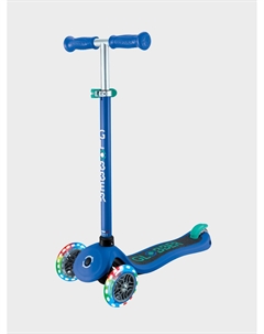 Самокат PRIMO LIGHTS V2, сине-зеленый Globber