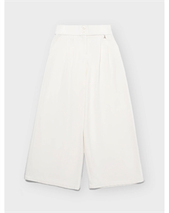 Брюки свободного кроя, белые Patrizia pepe