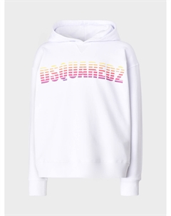 Толстовка-худи с градиентным лого Dsquared2