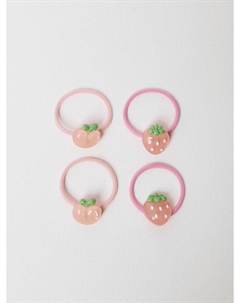 Набор из 4 резинок для волос для девочек Sela