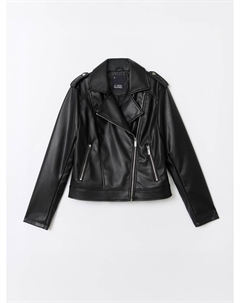 Короткая куртка-косуха из экокожи Zolla