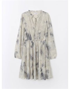 Шифоновое платье миди с резинкой на талии Zolla