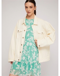 Ярусное платье мини из сетки без рукавов Zolla