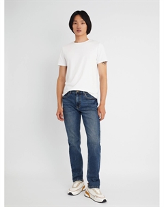 Джинсы фасона Tapered из хлопка Zolla