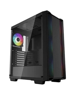 Корпус ATX CC560 ARGB, Midi-Tower, без БП, черный Deepcool