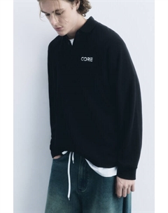 Свитшот с надписью и отложным воротником Befree