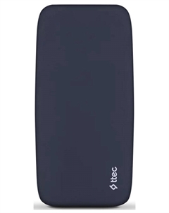 Внешний аккумулятор Ttec ChargeUp, 10000 mAh, темно-синий