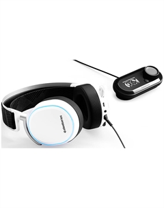 Гарнитура игровая проводная SteelSeries Arctis Pro GameDAC, проводные, белый Steelseries