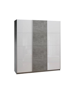 Шкаф-купе Итан-3-210-230 Glass Grey Диван.ру