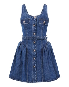 Джинсовое платье Self-portrait