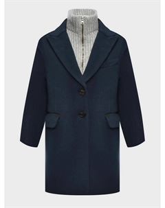 Пальто с имитацией карманов Brunello cucinelli