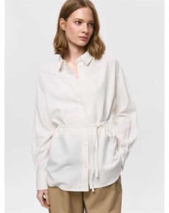 Рубашка из смесового льна Sela