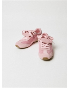 Комбинированные кеды с удлиненным язычком для девочек Sela