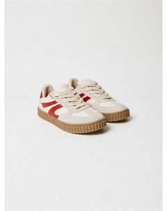 Кожаные кеды детские Sela