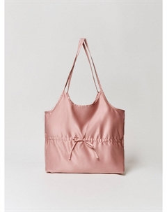Сумка-шоппер из сатина с бантиком Sela