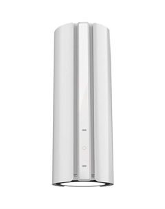 Вытяжка каминная Toro 350, белый, кнопочное управление Lex