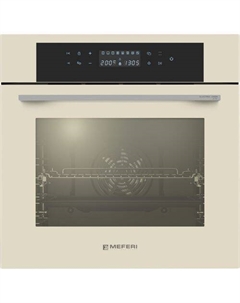 Духовой шкаф MEFERI Ultra MEO6010BG, бежевый/нержавеющая сталь Meferi