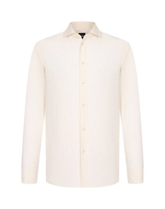 Сорочка из хлопка и кашемира Boss