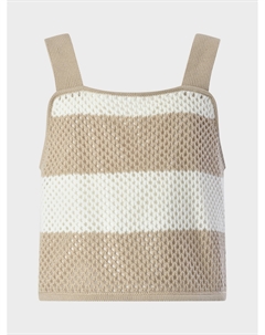 Топ вязаный в полоску Max&co