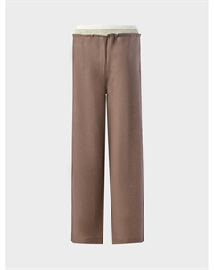 Брюки льняные, коричневые Panicale
