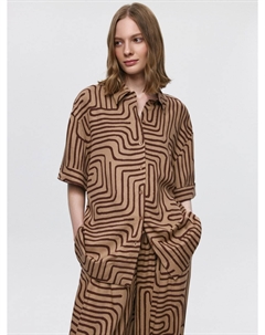 Рубашка оверсайз из 100% вискозы Sela