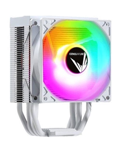 Устройство охлаждения(кулер) Ice Burg, 3-pin, ARGB, 90мм, белый, retail Formula