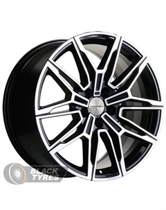 Литой диск KHW1904 8.5x19/5x112 D66.6 ET30, Черные Khomen wheels