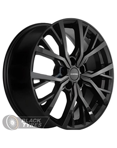 Литой диск KHW1806 7x18/5x110 D63.3 ET50, Черные Khomen wheels