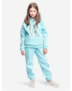 Комплект худи и брюки Амели нежно-голубой, Голубой Batik