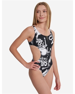 Купальник слитный для девочек, Черный Termit