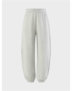 Брюки спортивные с логотипом, серые Patrizia pepe