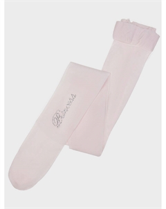 Светло-розовые колготки с надписью "Princess" из стразов Story loris