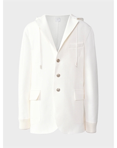 Пиджак с капюшоном, белый Eleventy