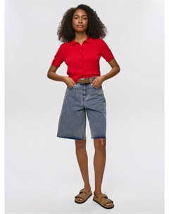 Удлиненные джинсовые шорты Sela