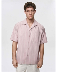 Рубашка в полоску с коротким рукавом Sela