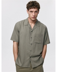 Рубашка из смесового льна и вискозы Sela